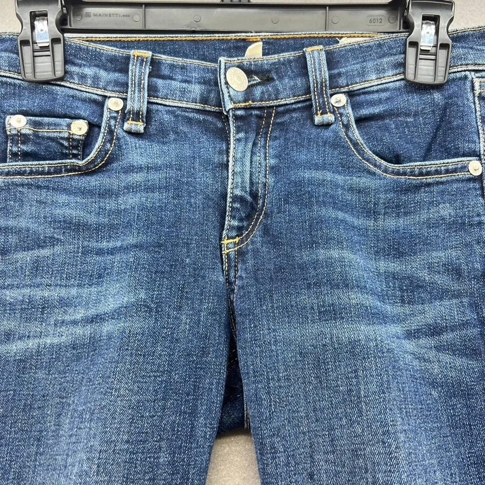 rag & bone Women's Skinny Jeans Size 25 (2) Medium Denim Wash - Picture 7 of 14